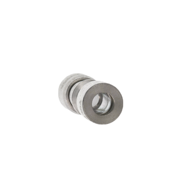 W11504419 - Genuine OEM Whirlpool Refrigerator Lokring Tube Coupler, 8mm - 7mm Aluminum Reducer
